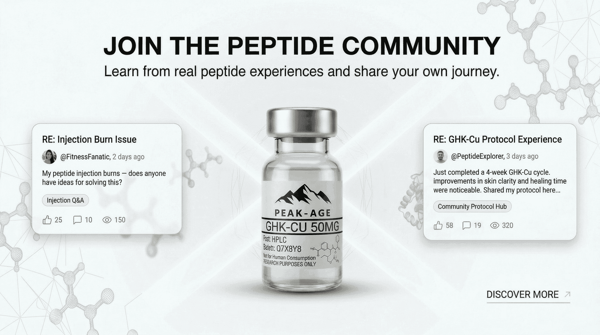 Search popular peptides