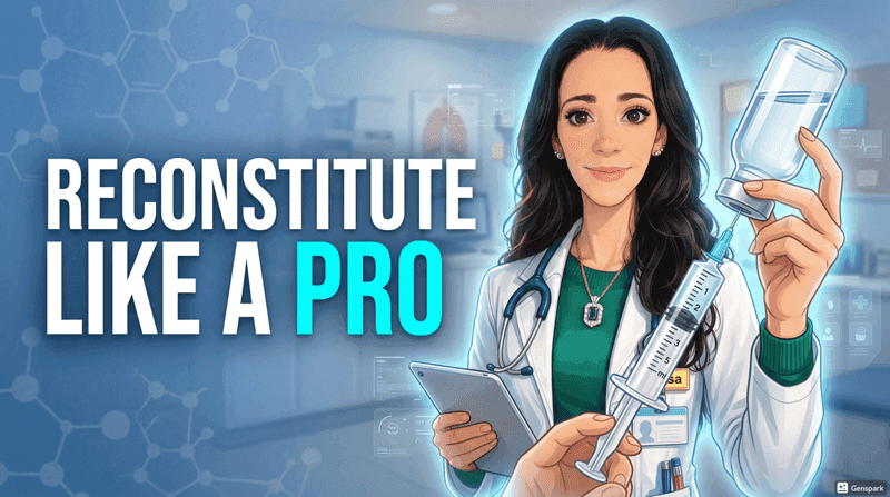 How to Reconstitute Peptides